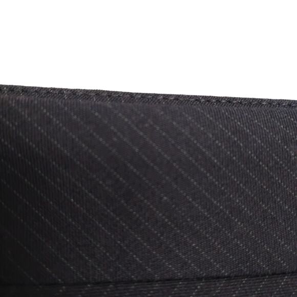 Tahari Levine Pinstripe Pencil Skirt Size 12 Black Fully Lined Career Style - Picture 2 of 7